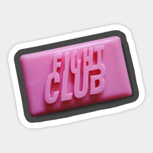 fight club SOAP Sticker